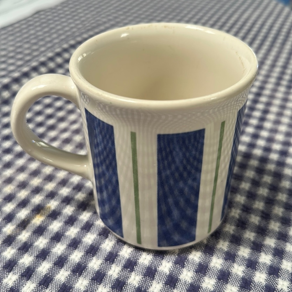 Very vintage English tea or coffee mug